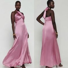 New! Reformation Veria Silk Maxi Dress Sugar Plum Size 10 Retail $448 100% Silk Will Steam Before Shipping Out Silk Maxi, Reformation Dresses, Sugar Plum, Silk Maxi Dress, Pink Red, Plum, Steam, Size 10, Maxi Dress