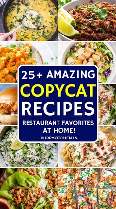 25 + amazing copycat recipes for restaurant favorites