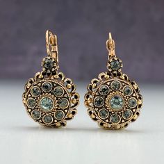 We loved our rose model imitation diamond earrings from the Ottoman period and enjoyed making them. We both brought back an element of our culture and that reminds us the past. It is a special gift you can present to the women you love on her birthday, new year, valentine's day, international women's day and mother's day. There are 3 different versions of our earrings. We tried to create a diamond look with black, white and turquoise crystal stones in our Ottoman rose model imitation diamond bronze earrings. In our Anatolian culture, we used to see these earrings in our grandmothers at a young age, and they were handed down to our mother as a legacy from them and later to us. We are currently trying to keep these values alive. The flower figure in our ottoman earrings is very important to Luxury Adjustable Antique Jewelry, Flower Earring, Bronze Earrings, Turquoise Crystal, Earrings Antique, Diamond Simulant, Jewelry Lookbook, Crystal Stones, Turquoise Stones