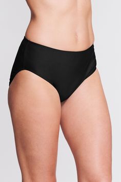 YOUR PERFECT BRIEF. Substantial coverage mid waist swim brief Hand wash in cold water; Line dry Tricot 82% Nylon 18% Spandex; Lining 100% Polyester What's my size? Swim Brief, My Size, Solid Black, Your Perfect, Cold Water, Hand Wash, Swimming, Spandex, Water