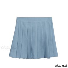 Olivia Mark - Academy Pleated Skirt - High-waisted A-line Midi Skirt Non-stretch Short Pleated Skirt, Trendy A-line Pleated Mini Skirt, Casual A-line Tennis Skirt For Summer, Fitted A-line Skort For Spring, Non-stretch High Waist Pleated Skort, Non-stretch Pleated Tennis Skirt For Summer, Classic Cotton Mini Pleated Skirt, Classic Cotton Pleated Mini Skirt, Non-stretch Summer Tennis Skirt