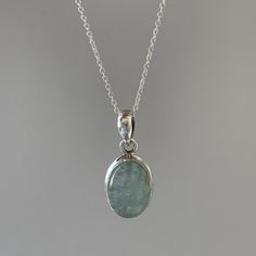 Sterling silver aquamarine necklace. Beautiful Aquamarine stones set in sterling silver. All stones are natural and therefore each one is unique. Aquamarine is a healing stone, a stone of courage used for reducing stress and calming the mind. Promotes self expression and increases sensitivity and highly protective during pregnancy. Boosts the immune system and a great meditation stone. Birthstone of March. Gift box available for purchase. Search GIFTBOX Elegant Amazonite Necklace For Gift, Silver Birthstone Pendant Necklace With Natural Stones, Silver Pendant Birthstone Necklace With Natural Stones, Silver Aquamarine Jewelry With Natural Stones, Oval Aquamarine Gemstone Necklace, Silver Amazonite Necklace With Natural Stones, Spiritual Silver Amazonite Necklaces, Handmade Silver Amazonite Necklace, Aquamarine Necklace For Anniversary