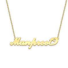 Manpreet name necklace Gold Custom Necklace, Personalized Gifts For Her 
								Add something extra special to your jewelry box with Name Necklace Official engravable necklaces.
								The Manpreet's 14k gold name necklace is best gifts for Manpreet. Name Necklace Official provides affordable engravable jewelry that won't 
								break the bank. In addition, these pieces make for very thoughtful and appreciated gifts for friends and family. 
								And whether valentine's day gifts, mother's day gifts, christmas gifts, wedding gifts, graduation gifts, birthday gifts,
								 NAME NECKLACE are all the best gift choice store. Engravable Jewelry, Name Necklace Gold, Gold Name Necklace, Personalized Gifts For Her, Engraved Jewelry, Gifts Birthday, Engraved Necklace, Necklace Personalized, Gifts Wedding