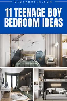 Save this pin for top trends in teenage boy bedroom decor! Discover creative and practical ideas your son will love. #TeenRoom #BedroomDecor #HomeDesignInspo Boy Bedroom Decor, Boys Bedroom Decor, Boy Bedroom