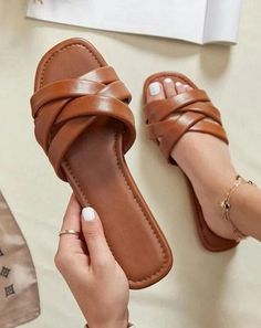 new selling elegant sandals for women *women's sandals *real picture *Available in various colors *Available in various sizes *free shipping Fancy Sandals, Shoes Fashion Photography, Pretty Sandals, Shoes Heels Classy, Fashion Shoes Sandals, Elegant Sandals, Fashion Shoes Flats, Fashion Slippers, Stunning Shoes