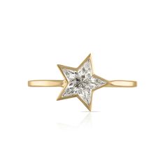 North Star Ring – kwit jewelry Peacock Angel, North Star Ring, Alternative Wedding Ring, The Center Of The Universe, Center Of The Universe, Ring Frame, Angel Princess, Friendship Ring, Alternative Wedding Rings