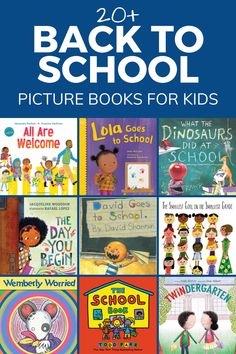 Back to School Picture Books for Kids - Toddler Approved Pictures With Books, Back To School Books, Picture Books For Kids, Mermaid School, Back To School Pictures, Welcome To School, School Lesson Plans, School Picture