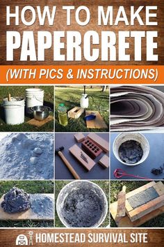 how to make papercrafte with pics and instructions by homestead survival site