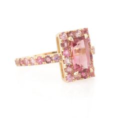 Pink Tourmaline Jewelry, Multicolor Jewelry, Future Engagement Rings, Pink Tourmaline Ring, Pink Gem, Jewelry Words, Pink Accessories, Magical Jewelry, Tourmaline Jewelry