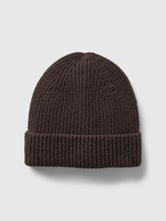 Supersoft cotton-blend ribbed knit beanie.  For more fit and sizing info, check out our Size Guide. Beanie Men, Ribbed Knit Beanie, Plush Yarn, Cuffed Beanie, Mens Beanie, Everyday Luxury, Ribbed Shorts, Knitted Beanie, Wool Beanie