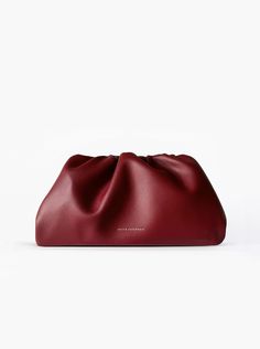 A classic day-to-night favorite from FREYA ESTEPHAN. Clutch * Outer and inner lining made of 100% leather * Mini: 22 cm wide x 5.5 cm deep x 13 cm high * Medium: 30 cm wide x 7 cm deep x 15 cm high  * Magnetic frame closure. Gold finish * Loops for optional shoulder strap or chain   NEW, with tags and box. Color: Dark red Burgundy Soft Leather Evening Shoulder Bag, Evening Burgundy Soft Leather Shoulder Bag, Classic Leather Pouch With Soft Leather, Classic Soft Leather Pouch, Classic Burgundy Bag With Dust Bag Included, Classic Burgundy Bag With Dust Bag, Classic Red Bags For Fall, Chic Burgundy Bag With Leather Lining, Classic Red Shoulder Bag For Fall