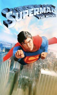 superman the movie is shown in this poster