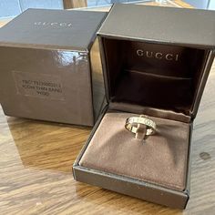 18ct Gold Gucci Icon Ring Size P 1/2 (16) New, Never Worn See Desc. Wedding
#ad Luxury Engraved Ring With Brilliant Cut For Gift, Luxury Engraved Ring With Brilliant Cut As Gift, Gucci White Gold Jewelry For Anniversary, Luxury Engraved Ring With Vvs Clarity For Anniversary, Designer White Gold Diamond Ring With Brilliant Cut, Luxury Diamond Couple Rings, Elegant Gucci Jewelry For Wedding, Designer White Gold Diamond Ring Vvs Clarity, Luxury Anniversary Ring With Channel Set