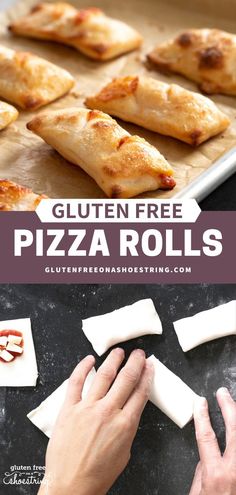 Gluten Free Pizza Rolls, Appetizer Pizza, Pizza Vegana, Gluten Free Appetizers, After School Snack, School Snack, Gluten Free Pizza, Pizza Rolls