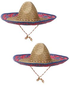 PRICES MAY VARY. SOFT TOUCH - Made from full natural straw STURDY - Strong construction with compact weaving HIGH ADAPTABILITY - Adjustable strap for a custom fit WIDE BRIM - 8.5" diameter head space; 18" diameter to the brim BRAIDED EDGE - Tight braiding edge ensures durability Wide Brim Straw Hat For Cinco De Mayo Festival, Traditional Hat For Beach And Cinco De Mayo, Mexican Hats, Mexican Sombrero Hat, Mexican Sombrero, Sombrero Hat, Adult Costumes, Wide Brimmed, Costume Accessories