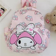 If You Have Any Questions, Feel Free To Ask Also, I Do Consider Any Reasonable Offers And I Do Accept Bundles Cute Hello Kitty Print Bag For Students, Cute Hello Kitty Print Student Bag, White Cartoon Print Bags For Back To School, Hello Kitty Print Kawaii Backpack For School, Pink Kawaii Backpack With Cute Design, Pink Kawaii Backpack Gift, Kawaii Pink Backpack With Cute Design, Kawaii Backpack With Cat Design For Students, Cute Pink Backpack With Cat Design