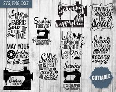 sewing svg bundle for cutting machines