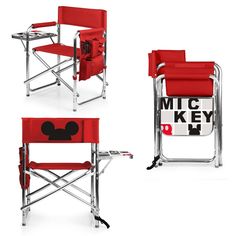 the mickey mouse chair has been designed to look like it could be used as a movie set