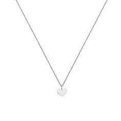 This elegant Heart Pendant Necklace features a beautifully crafted pendant in the shape of a heart. Made with high-quality materials, it is the perfect accessory to add a touch of romance to any outfit. With its delicate design, it effortlessly combines style and sentiment, making it a timeless addition to your jewelry collection. Sterling Silver To maintain its shine, avoid harsh chemicals, abrasives, and excessive contact with lotions or perfumes. Store each piece separately in soft pouches or compartments in a dry, cool place. For extra shine, use a gentle polishing cloth designed for gold jewelry. Silver Jewelry Earrings, Forever Jewelry, Silver Heart Necklace, Delicate Design, Jewelry Ring Box, Men's Jewelry Rings, Mens Jewelry Bracelet, Heart Pendant Necklace, Jewellery Boxes