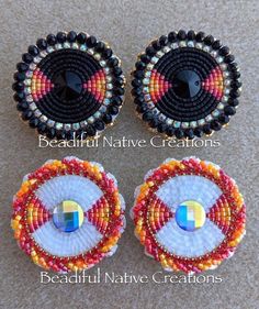 beaded native creations are featured on the floor