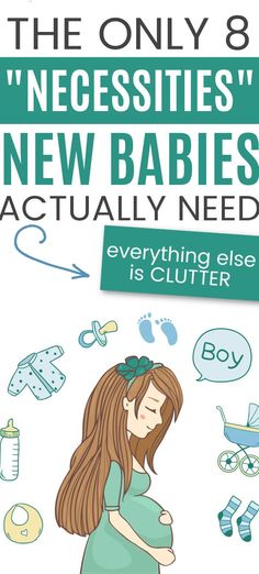 the only 8 necessities new babies actually need