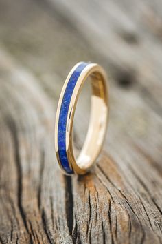 Shown here is "Eterna" Mens Rings With Saphire, Lapis Lazuli Wedding Band, Wedding Bands Matching, Matching Wedding Band Sets, Blue Wedding Band, Wide Wedding Bands, Matching Wedding Rings, Lapis Ring, Stacking Bands