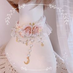 Attention: This price includes a choker only, others are not included. Steampunk Fashion Female, Steampunk Fashion Male, Gothic Skirts, Handmade Angels, Steampunk Accessories, Kawaii Accessories, Steampunk Fashion, Lolita Dress, Pearl Chain