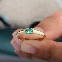 This ring is made with Natural Zambian Emerald Ring/ 14K Gold Emerald Solitaire Ring/ Oval Emerald Ring/ Half Bezel Ring/ Emerald Wedding Ring/ Anniversary Gift * SKU: SPBR00428/SGR01859 * Made to Order. * Gold Purity: 18K Solid Yellow Gold (stamped) * Custom Gold Color: Yellow, Rose, White Gold * Custom Gold Purity: 9K/14K/18K (Charges Apply) * Emerald Weight: 1.30 ct. Product Measurements:- Ring Size: 3 to 10 (All sizes available) ✦ Size can be customized as per your request, please mention th 14k Gold Stackable Wedding Rings, 14k Gold Oval Cabochon Ring For Anniversary, Gold Oval Cabochon Birthstone Ring For Anniversary, Oval Stackable Anniversary Rings, Oval Yellow Gold Emerald Ring With Birthstone, Anniversary Oval Stackable Rings, Oval Gold Emerald Ring For Anniversary, Oval Yellow Gold Emerald Ring As Birthstone, Gold Oval Stackable Birthstone Ring