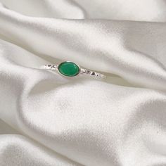 Nature Green Onyx 925 Sterling Silver Ring, Anniversary Gift for Women Adjustable Emerald Ring As Gift, Silver Stackable Elegant Birthstone Ring, Elegant Sterling Silver Stackable Rings With Gemstone, Silver Elegant Stackable Birthstone Ring, Elegant Silver Stackable Birthstone Ring, Elegant Sterling Silver Birthstone Ring With Gemstone, Elegant Stackable Sterling Silver Birthstone Ring, Handmade Crystal Promise Ring For May Birthstone, Open Ring With Gemstone For Gift