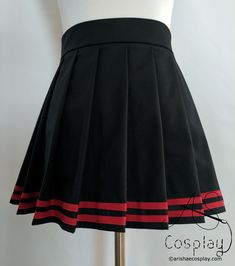 Knife Pleat Skirt with Stripe- This pleated skirt is made in a popular style for anime-style school uniform skirts. It is available in any size and color with one or two stripes. The skirt is made from high quality 100% cotton fabric and closes in the back with an invisible zipper. Add a Matching Face Mask to Your Order! The masks ship in 1-2 days and you can preview the fabric in your color preference. https://www.etsy.com/listing/788750961/washable-face-mask-layered-pleat-face The skirts are s Cotton Mini Pleated Skirt For School, Stretch Pleated Skirt For School With Lined Skirt, Stretch Pleated Skirt For School With Lining, Stretch Pleated Skirt With Lining For School, Stretch Pleated Skirt With Lined Detail For School, School Fitted Tiered Skirt, Fitted Tiered Skirt For School, Pleated Cotton Mini Skirt For School, Cotton Pleated Mini Skirt For School