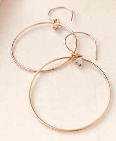 Just as effortless as they are simple, these hoop earrings are an essential everyday piece. Item Details: • This listing is for A PAIR ( 2 pieces ) earrings.• All metal is components are sterling silver and 14k gold-fill• Hoops measure 40mm in diameter.• Herkimer quartz crystals prized, each Herkimer diamond is a natural entity and no stone is identical.• The order will arrive in a gift-wrapped box and free polishing cloth. It will be ready for gift giving. All our work is custom-made by hand in Delicate 14k Gold Filled Hoop Jewelry, Dainty Rose Gold Hoop Jewelry, Dainty Recycled Gold Hoop Earrings, Dainty Recycled Gold Round Hoop Earrings, Minimalist 14k Gold-filled Hoop Jewelry, Delicate Everyday Hoop Jewelry, Minimalist 14k Gold Filled Hoop Jewelry, Minimalist Round Hoop Earrings For Anniversary, Everyday Tarnish Resistant Rose Gold Hoop Earrings