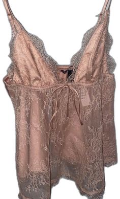 Victoria Secrets, Victoria Secret, Lace Top, Victoria's Secret, Ribbon, Tank Tops, Cream, Tags, Lace