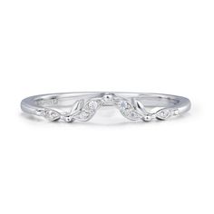 A versatile stacking band that will add a touch of radiance to your jewelry collection. The band is beautifully patterned with leaves and accented with white topaz gems, Gleam Band is the perfect option for any special occasion. It is delicately made to match your favorite ring, but it may also magnificently gleam on its own. Just as the leaves evolve and bloom, may this ring serve as a reminder to grow, thrive, and shine brightly in every chapter of your journey. ✦ Available in both 14K white g Bff Rings, Gold Vermeil Jewelry, White Gold Band, Shop Engagement Rings, Engagement Ring Wedding Band, Jewelry Cleaner, Favorite Rings, White Topaz, Womens Jewelry Rings