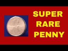 a penny with the words super rare penny