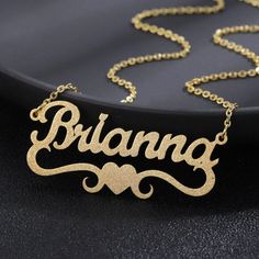 Frosted Heart Name Necklace is a beautiful bespoke frosted single nameplate personalized jewelry necklace for classy stylish jewelry lovers. This appealingly beautiful name necklace give a prestigious quality garnish for your attire. You can unleash your creative powers here. We know how creative you are as an individual. Maybe you are frustrated because you haven't got an opportunity to showcase your artistic creative talents. Well, this is the chance. Make full use of it. Don't wait and limit Elegant Stainless Steel Name Necklace For Personalized Gift, Elegant Stainless Steel Name Necklace As Personalized Gift, Elegant Personalized Stainless Steel Name Necklace, Personalized Elegant Stainless Steel Name Necklace, Elegant Personalized Metal Name Necklace, Elegant Stainless Steel Custom Name Necklace, Customizable Stainless Steel Necklaces For Valentine's Day, Elegant Metal Name Necklace For Anniversary, Elegant Customizable Stainless Steel Name Necklace