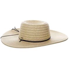 Wide Brim Straw Bolero Hat with Chin Cord - Scala Hats Bolero Hat Scala Hats LP382-NAT Natural OS (57.5 cm) Braided Toquilla Straw Sun Hat With Flat Brim, Wide Brim Braided Sun Hat For Rodeo, Western Straw Hat With Flat Crown For Beach, Western Style Straw Hat For Beach With Flat Crown, Braided Wide Brim Sun Hat For Rodeo, Adjustable Wide Brim Sun Hat For The Beach, Adjustable Flat Crown Straw Hat For Vacation, Summer Fedora With Adjustable Flat Crown, Adjustable Summer Hats With Flat Crown