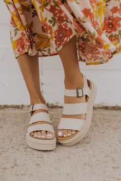 Buckle Platform Sandal - Women's Clog Sandal | ROOLEE Cheap Spring Chunky Platform Sandals, Trending Platfrom Sandals, Everyday Platform Sandals With Round Toe, Feminine Summer Platform Sandals, Summer Sandals With Chunky Platform, Medium Width, Black Platform Sandals, Sandals Outfit, Chunky Sandals, Leather Platform Sandals