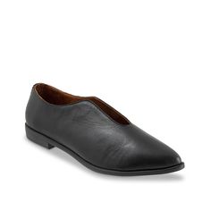 Bueno-Berkley Slip-On Flaunt elegant style wearing the Berkley slip-on from Bueno. Uniquely cut topline and a pointy toe give a contemporary lift to this leather slip-on. The leather lining and footbed along with the durable rubber sole keep you comfortable all through the day. Elegant Pointed Toe Slip-on Flats For Work, Sleek Pointed Toe Slip-on Flats For Work, Elegant Slip-ons With Leather Footbed And Pointed Toe, Elegant Almond Toe Slip-ons For Fall, Pointed Toe Business Slip-ons For Spring, Elegant Leather-lined Pointed Toe Slip-ons, Formal Leather Slip-ons For Fall, Modern Black Slip-on Pointed Toe Flats, Elegant Leather-lined Slip-ons For Fall