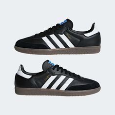 adidas Samba OG Shoes - Black | Unisex Lifestyle | adidas US Adidas Samba Black, Samba Og Shoes, Samba Shoes, Vans Toddler, Adidas Samba Og, Vans Kids, Adidas Adilette, Black Gums, Jairzinho