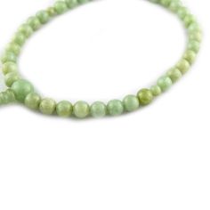 Chinese Jade Stone Buddhist Prayer Beads Characteristics of the product Material : Chinese Jadeite, Silk cord Head bead : about 10mm (0.39in) Main bead : about 8mm (0.31in) Inner circumference : about 25cm (9.84in) Tassel length : about 9cm (3.54in) Handmade in Kyoto, JAPAN About Chinese Jade Chinese jade refers to the jade mined or carved in China from the Neolithic onward. It has long been prized by the Chinese who called it "The heavenly gem", Confucius himself thought it was the representati Jade Gemstone Beads, Jade Beaded Necklaces With Round Beads, Adjustable Jade Beaded Necklaces With Round Beads, Adjustable Jade Beaded Necklace With 8mm Beads, Jade Gemstone Beaded Necklaces, Jade Beaded Necklaces With 8mm Beads, Jade Gemstone Beads Necklace, Single Strand Jade Beaded Necklace With Round Beads, Jade Beaded Bracelets With Polished Round Beads