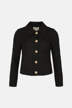 Style: BlazerDesign: PlainFabric: TweedNeckline: CollaredSleeve Length: Long Sleeve Oasis Fashion, Fashion Face, Quick Delivery, Oasis, Jackets & Coats, Shop Now, Buy Online, Lingerie, Blazer