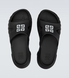 Find GIVENCHY Marshmallow 4g Rubber Slides on Editorialist. Upper: rubber. Lining: rubber. Sole: rubber insole and sole. Toe shape: round toe. Made in Italy. Includes: shoe box. Brand Socks, Socks Collection, Givenchy Man, Rubber Sandals, Slides Shoes, Leather Slides, Black Rubber, Slide Slipper, Shoe Box