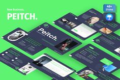 Peitch - Pitch Deck Keynote Template Incl. sales & marketing - Envato