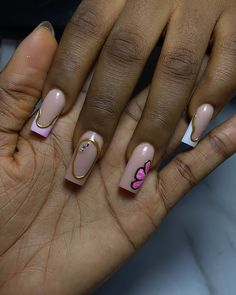 When the set is just too pretty to not share 🤭 #nailgoals #nailsofinstagram #ogbanailtech #nailtechinogba #explore Acrylic Design Nails, Gel Nails Ideas, Acrylic Nails Stiletto, Heart Nail Designs, Wow Nails, Acrylic Nail Set, Ombre Acrylic Nails