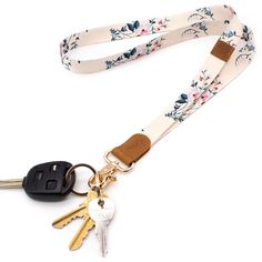 * COOL DESIGNS: We have awesome patterned lanyards for every kind of style! There are unique combinations for men's and women's styles, holidays, work, indoor-outdoor events, even decorative use. It comes with 2 strong key rings. We even designed the glasses holder. No worries, while adding this functionality to our simple printed lanyards, we did not compromise cute and minimalist looking. * LIGHT & FUNCTIONAL: Are you exhausted from holding your keys all the time as you move around? How about your wallet or cardholder, name tag, phone, keys, even your Sunglasses? Here is the easiest way to carry them with our Key Chain Holder Lanyard as a thin necklace. While combining elegance and functionality, we considered every lifestyle and people of all ages, like boys, girls, teens, teachers, nur Adjustable Keychain Lanyard For Everyday Use, Adjustable Everyday Lanyard Keychain, Adjustable White Lanyard With Key Leash, White Adjustable Lanyard With Key Leash, Adjustable White Lanyard, Casual Lanyards With Key Leash For Everyday Use, White Lanyards With Key Clip For Everyday Use, Casual Lanyard With Key Leash For Everyday Use, White Lanyard With Key Clip For Everyday Use