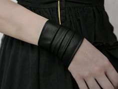 Drummer Leather Cuff Alternative Black Faux Leather Bracelet for Him Guitarist Soft Leather Arm Cuff for Her Musician Jewelry Gift Idea - Etsy Punk Style Leather Cuff Bracelet With Wrist Strap, Black Band Wristband For Concerts, Adjustable Black Punk Cuff Bracelet, Adjustable Black Cuff Bracelet Punk Style, Leather Punk Cuff Bracelet With Wrist Strap, Punk Leather Cuff Bracelet With Wrist Strap, Black Leather Punk Bracelet With Wrist Strap, Edgy Leather Cuff Bracelet, Edgy Black Cuff Bracelet For Concerts