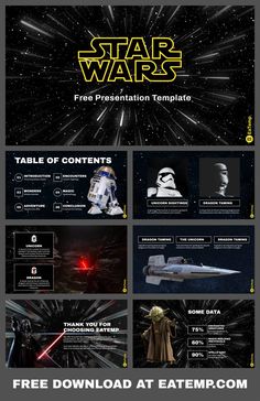 star wars powerpoint presentation template