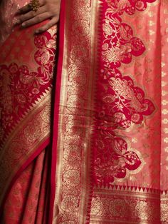 <ul>
<li style="text-align: justify;">Present an energetic highlight to your ethnic attire by donning this wonderful light orange colored silk material saree created with heavy zari weaving work all over it and tassels on the edge.</li>
<li style="text-align: justify;">This saree comes with a stunning red-colored blouse made with lovely zari weaving work on the edge.</li>
<li style="text-align: justify;">This fascinating light orange silk fabric saree is 5.50 Wedding Wear Saree, Beautiful Heels, Wear Saree, Silk Wedding, Blouse Material, Traditional Sarees, Silk Material, Light Orange, On The Edge