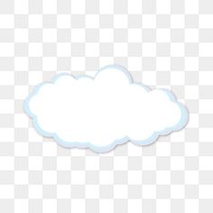 a white cloud on a transparent background, clouds, cartoon png and psd