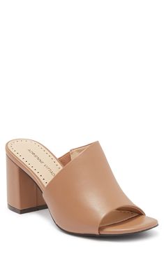 Chic Slip-on Block Heels With Padded Heel, Chic Slip-on Block Heels For Formal Occasions, Classic 4-inch Heels For Summer, Workwear Mules With 4-inch Block Heel, Classic High Heel Mules With Contrasting Heel Counter, Classic Office Mules With Deep Heel Cup, Formal Open Toe Mules With 4-inch Heel, Classic Mules With Padded Heel, Classic Open Heel Mules With Padded Heel